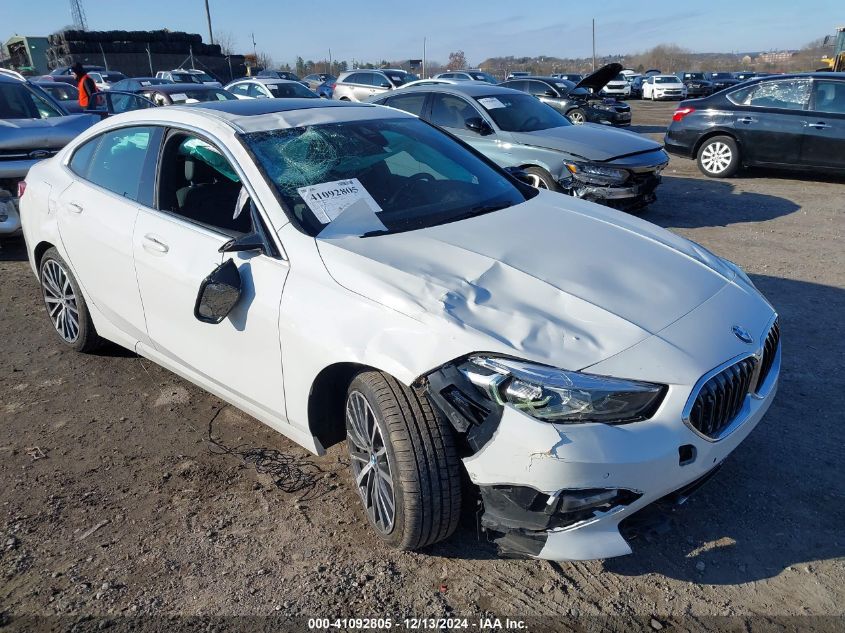 2021 BMW 228I GRAN COUPE XDRIVE VIN: WBA73AK08M7H34536