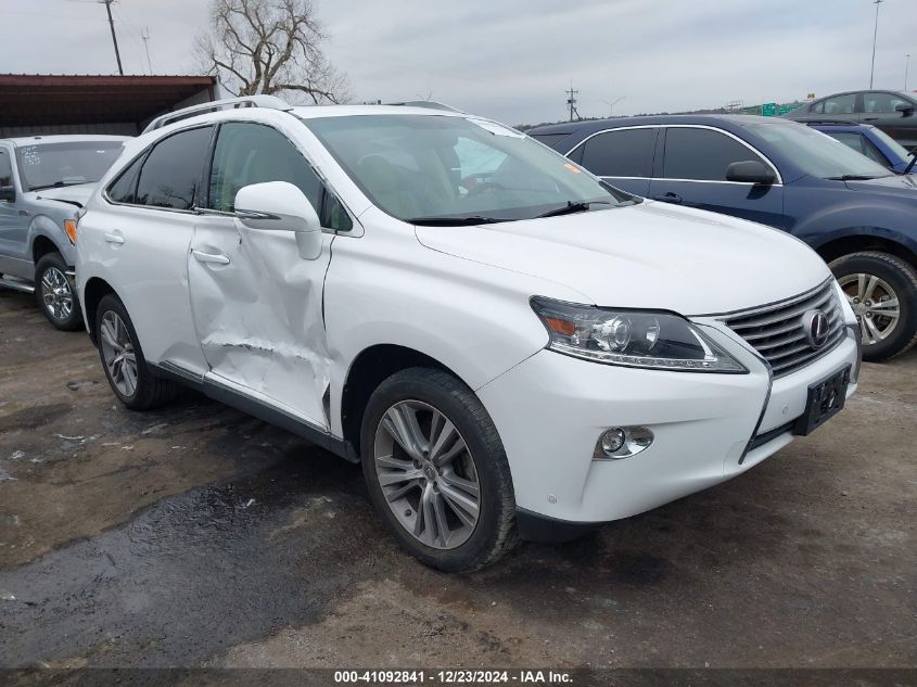 VIN 2T2ZK1BA5FC162438 2015 Lexus RX, 350 no.1