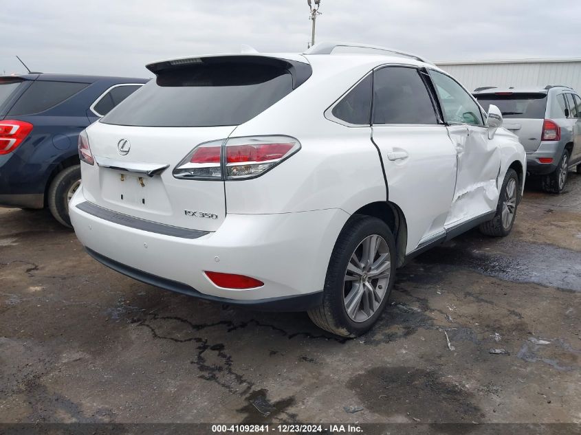 VIN 2T2ZK1BA5FC162438 2015 Lexus RX, 350 no.4