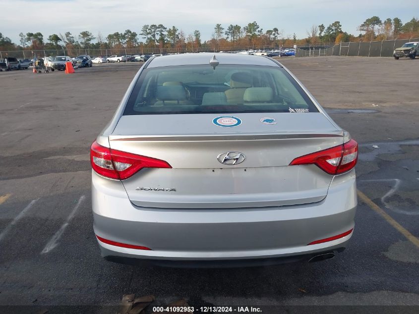 VIN 5NPE24AF2GH386931 2016 Hyundai Sonata, SE no.16