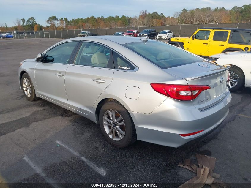 2016 HYUNDAI SONATA SE - 5NPE24AF2GH386931