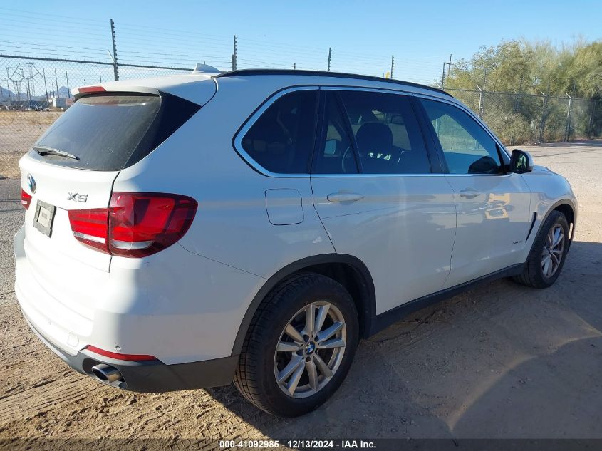 VIN 5UXKR0C51F0K52689 2015 BMW X5, Xdrive35I no.4