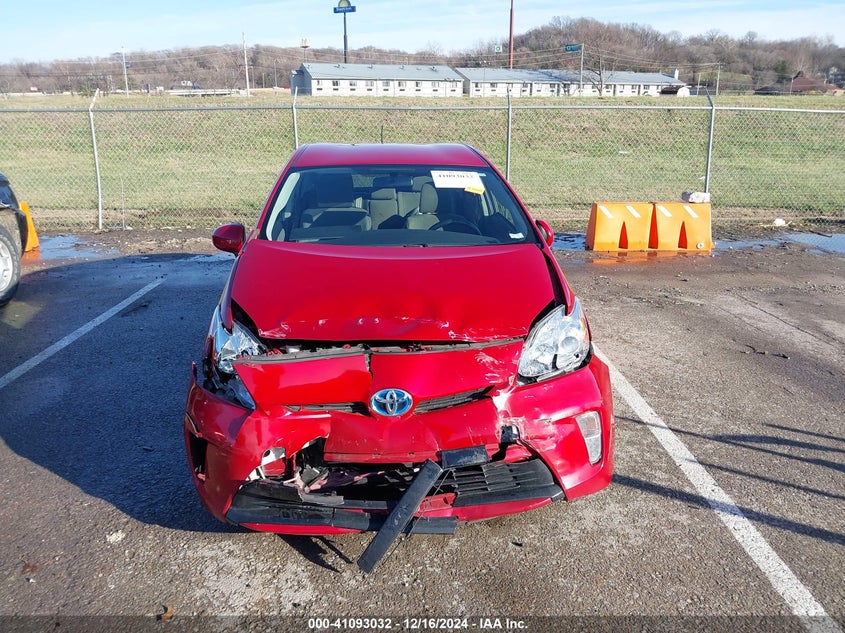 2013 TOYOTA PRIUS VIN: JTDKN3DU7D1730271