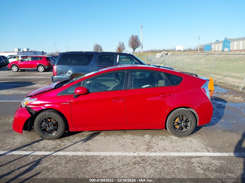2013 TOYOTA PRIUS VIN: JTDKN3DU7D1730271