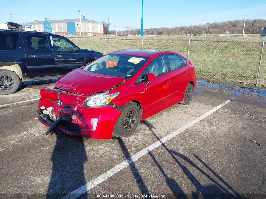 2013 TOYOTA PRIUS VIN: JTDKN3DU7D1730271