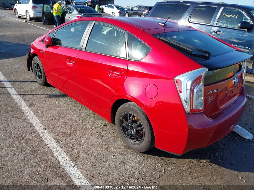 2013 TOYOTA PRIUS VIN: JTDKN3DU7D1730271