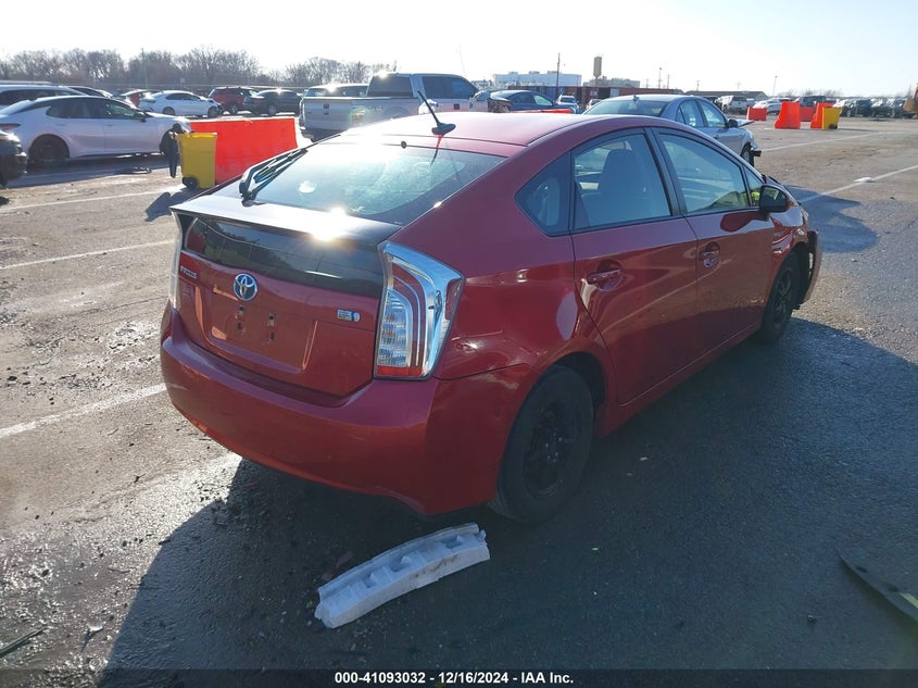 2013 TOYOTA PRIUS VIN: JTDKN3DU7D1730271