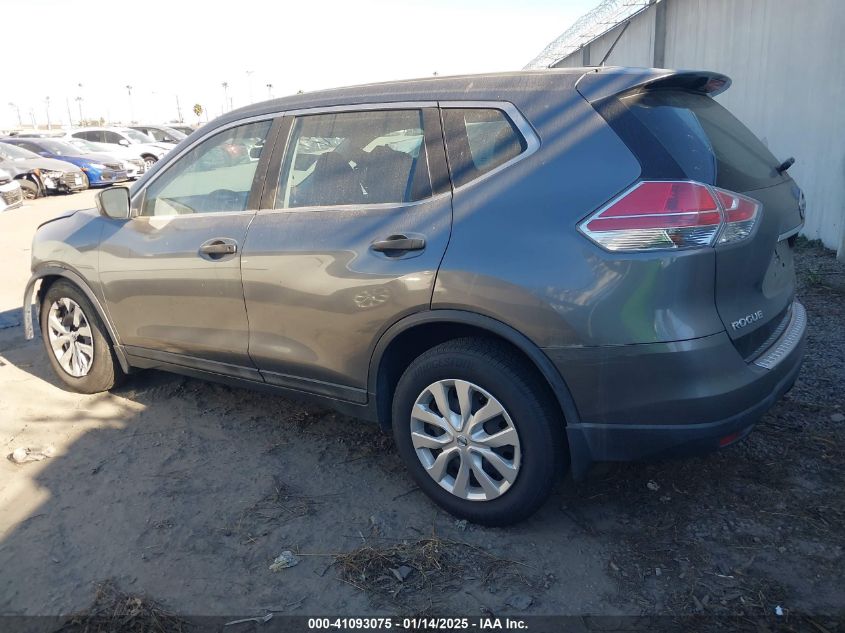 VIN 5N1AT2MT8GC829690 2016 Nissan Rogue, S no.3