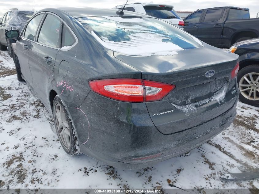 VIN 1FA6P0HD0F5116801 2015 Ford Fusion, SE no.3