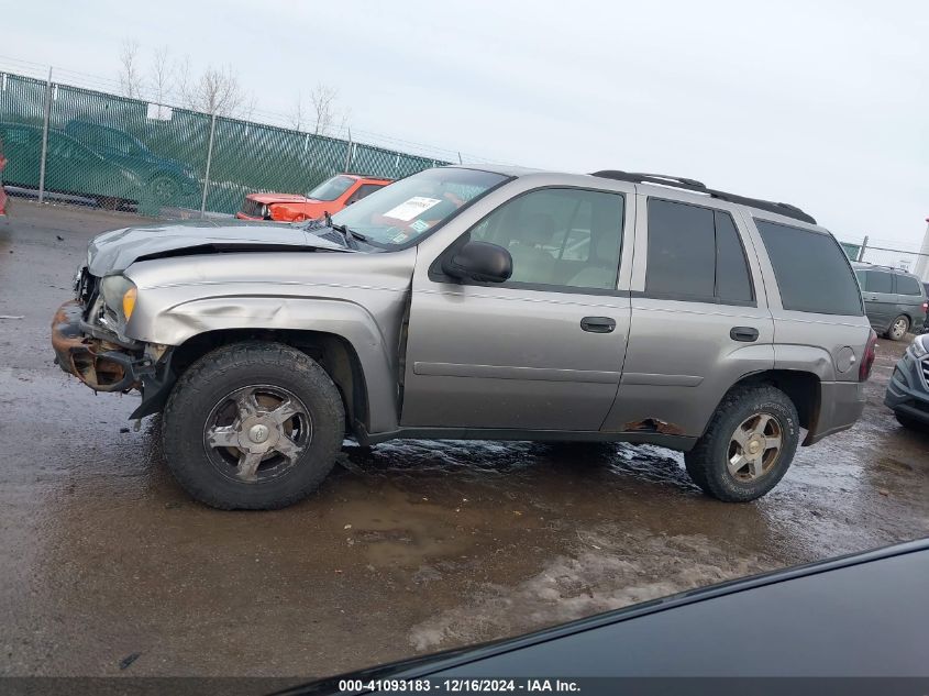 2006 Chevrolet Trailblazer Ls VIN: 1GNDT13SX62256727 Lot: 41093183