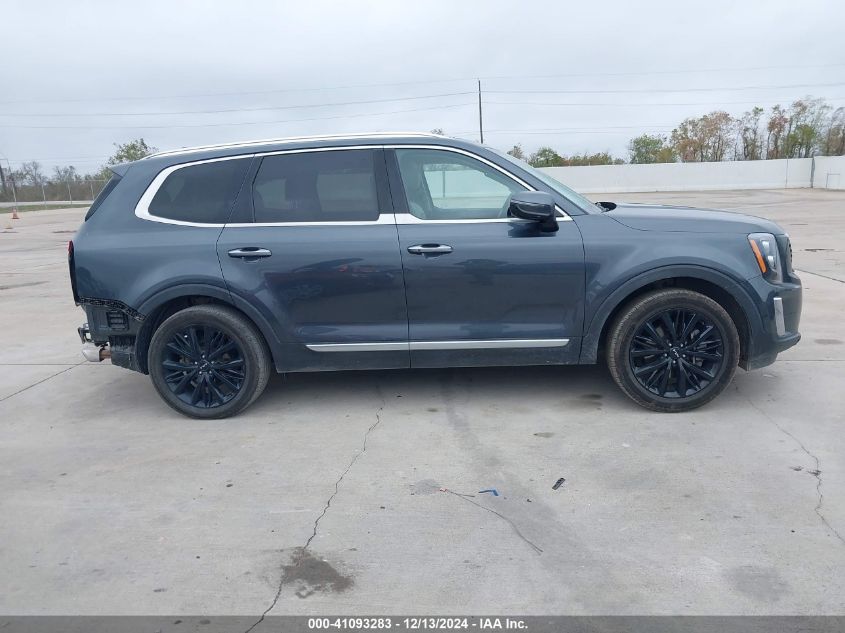 2022 Kia Telluride Sx VIN: 5XYP5DHC3NG317214 Lot: 41093283