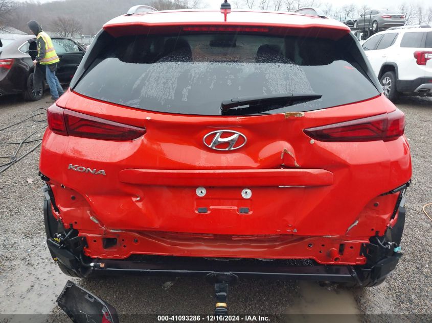 2020 Hyundai Kona Sel VIN: KM8K22AAXLU408004 Lot: 41093286