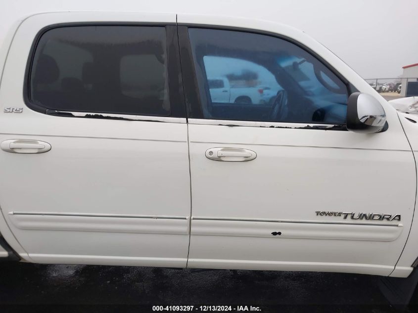 2005 Toyota Tundra Double Cab Sr5 VIN: 5TBET34165477529 Lot: 41093297