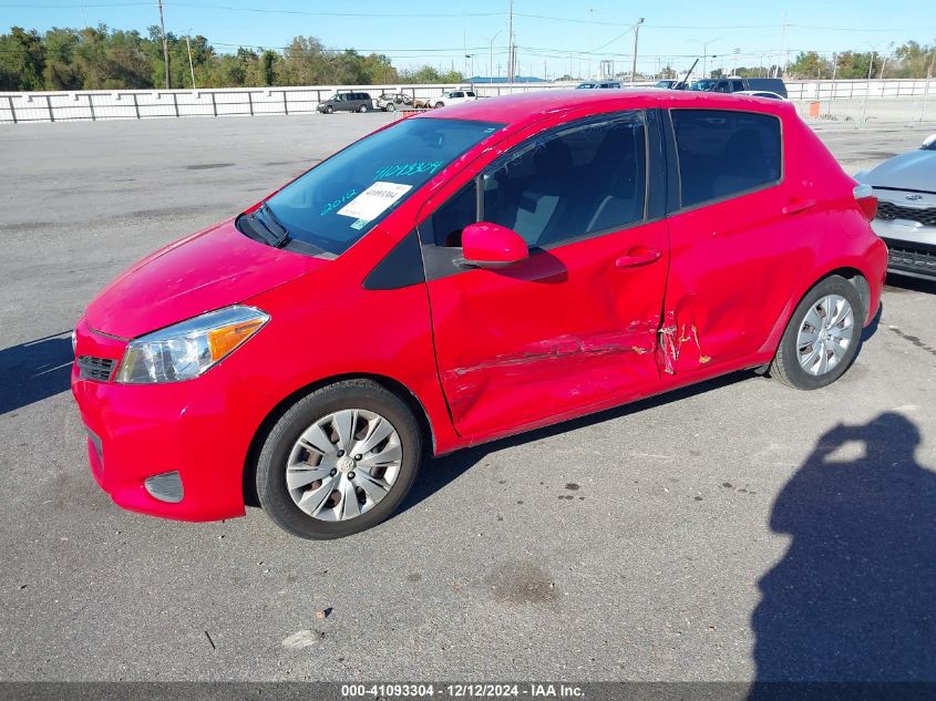 2012 TOYOTA YARIS VIN: JTDKTUD33CD503112
