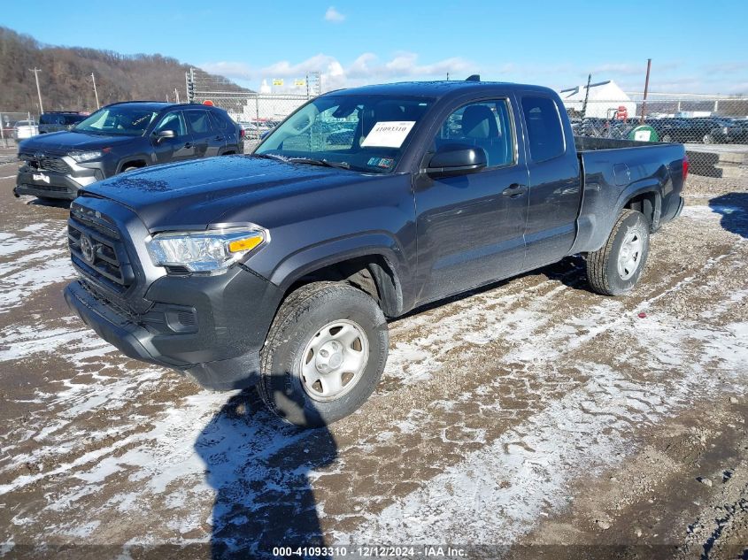 VIN 3TYSX5EN8LT001392 2020 Toyota Tacoma, SR no.2