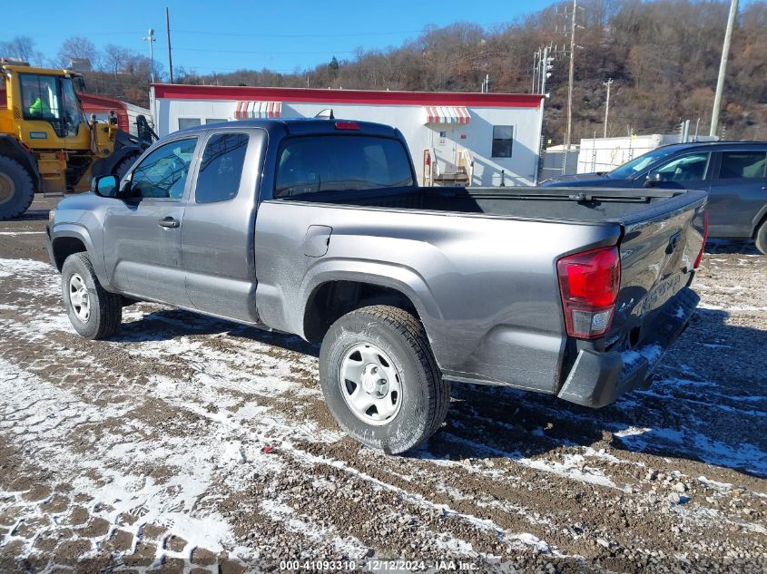 VIN 3TYSX5EN8LT001392 2020 Toyota Tacoma, SR no.3