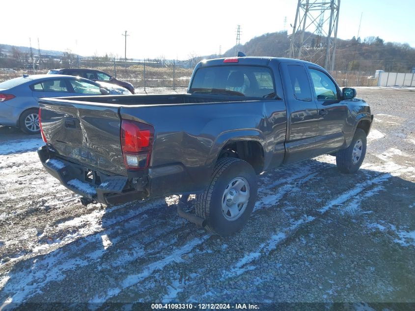 VIN 3TYSX5EN8LT001392 2020 Toyota Tacoma, SR no.4