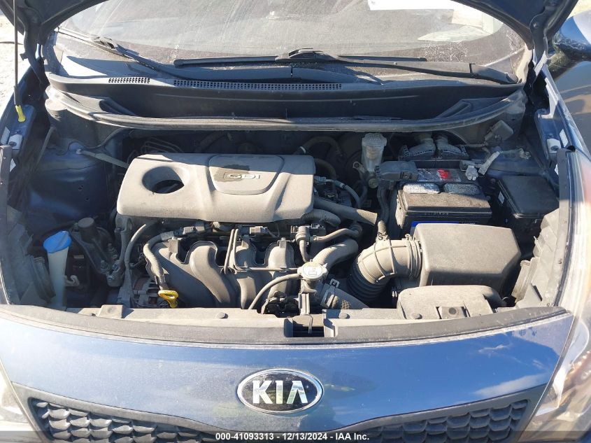 VIN KNADM5A38G6686255 2016 KIA RIO no.10