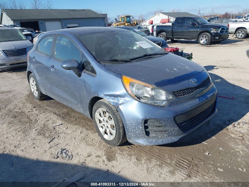 VIN KNADM5A38G6686255 2016 KIA RIO no.1