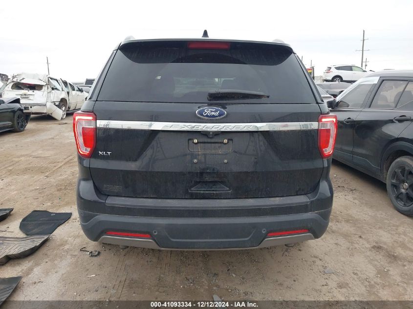 2019 Ford Explorer Xlt VIN: 1FM5K7D87KGB38214 Lot: 41093334