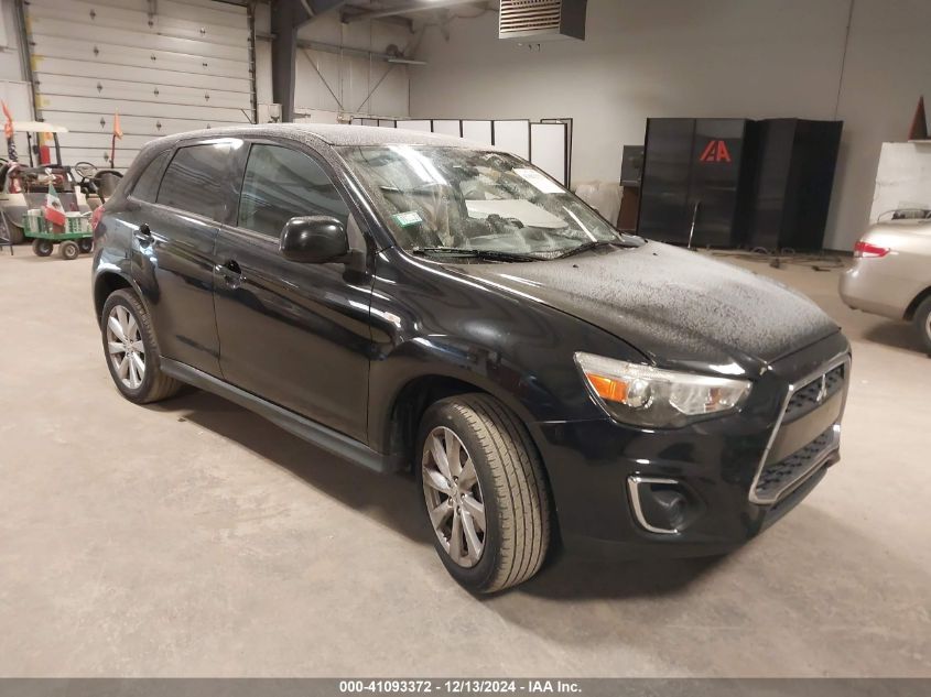 VIN 4A4AR3AU2FE014869 2015 MITSUBISHI OUTLANDER SPORT no.1