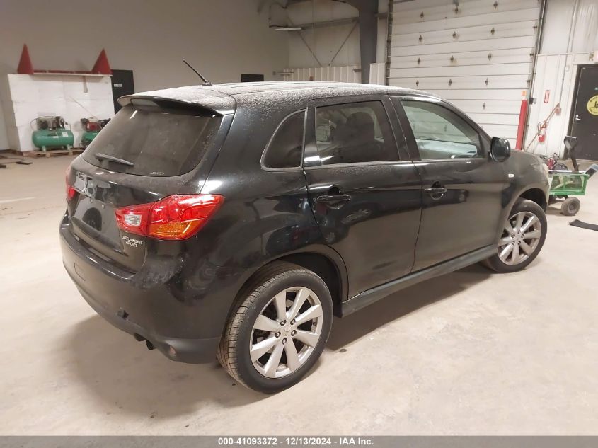 VIN 4A4AR3AU2FE014869 2015 MITSUBISHI OUTLANDER SPORT no.4