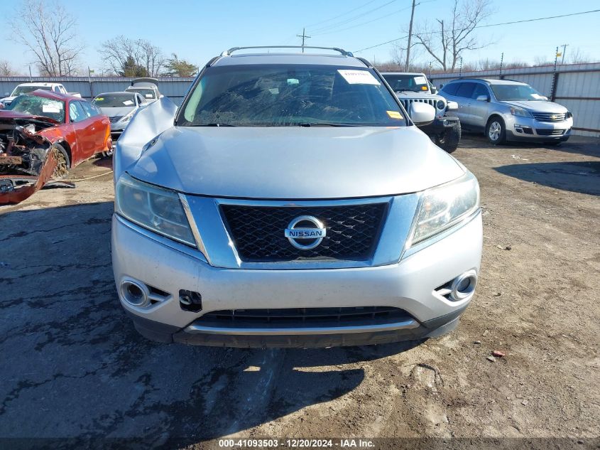 2014 Nissan Pathfinder Sl VIN: 5N1AR2MN6EC636998 Lot: 41093503