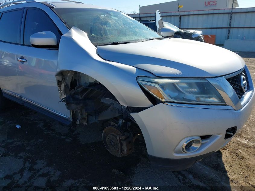 2014 Nissan Pathfinder Sl VIN: 5N1AR2MN6EC636998 Lot: 41093503