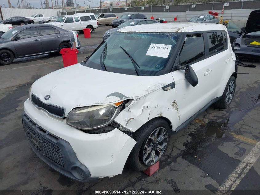 2014 Kia Soul VIN: KNDJN2A21E7045335 Lot: 41093514