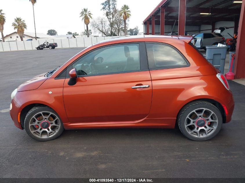 2012 Fiat 500 Sport VIN: 3C3CFFBR7CT148913 Lot: 41093540