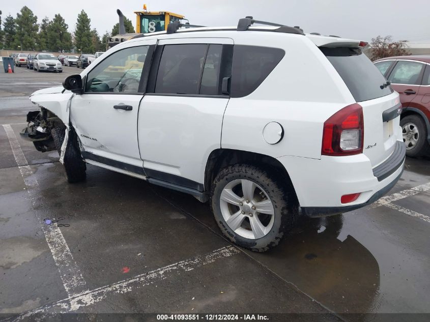 VIN 1C4NJDBBXED827349 2014 Jeep Compass, Sport no.3