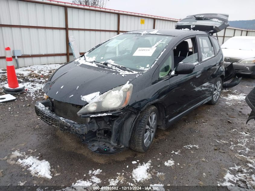 VIN JHMGE8H56DC066098 2013 HONDA FIT no.2