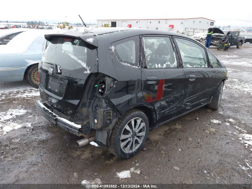 VIN JHMGE8H56DC066098 2013 HONDA FIT no.4