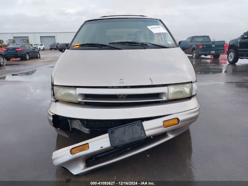 1995 Nissan Quest Xe/Gxe VIN: 4N2DN11W0SD853261 Lot: 41093627