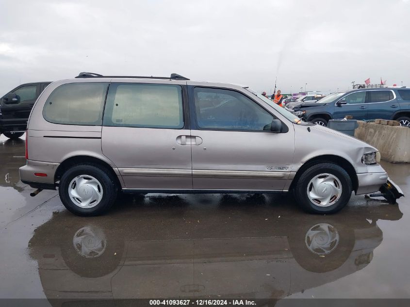 1995 Nissan Quest Xe/Gxe VIN: 4N2DN11W0SD853261 Lot: 41093627