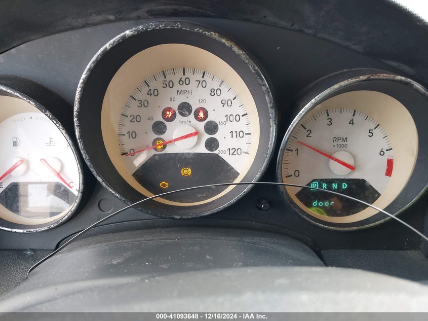 2009 DODGE CALIBER VIN: 1B3HB48A49D107755