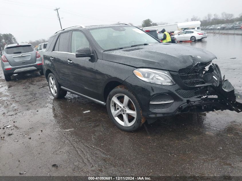 VIN 4JGDA5HB9JB149834 2018 Mercedes-Benz GLE 350, 4... no.1