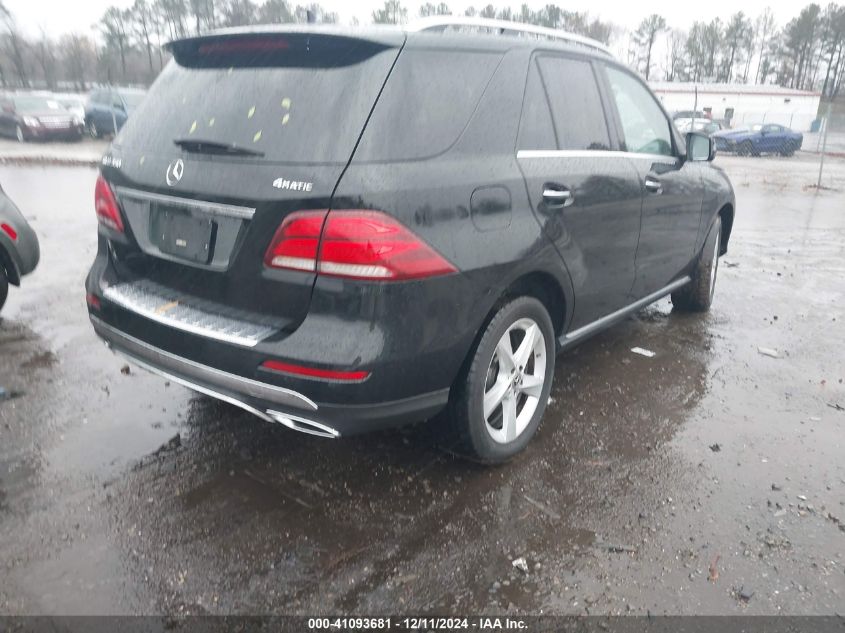 VIN 4JGDA5HB9JB149834 2018 Mercedes-Benz GLE 350, 4... no.4