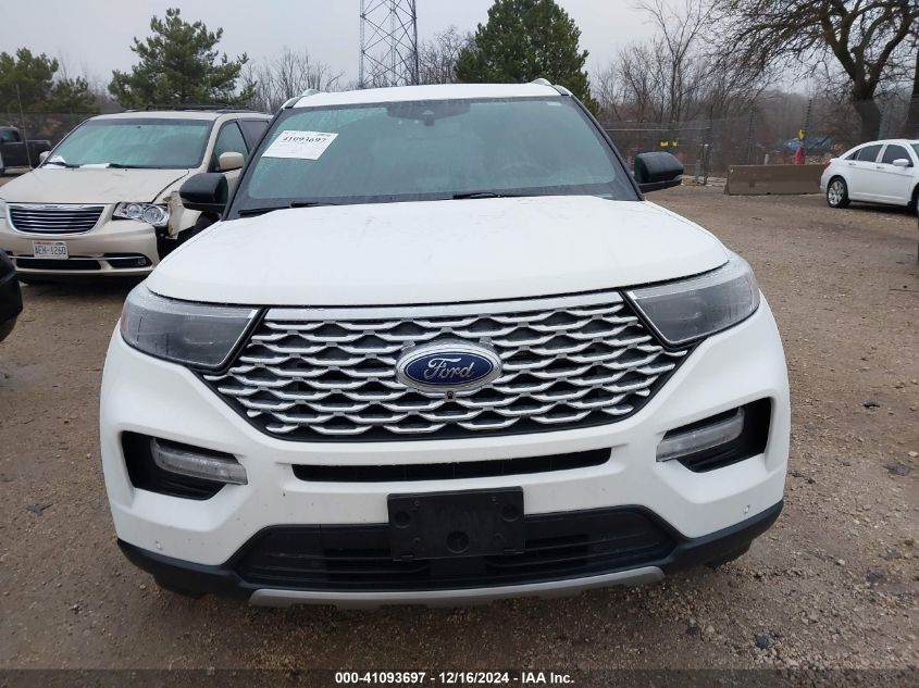 2021 Ford Explorer Platinum VIN: 1FM5K8HC9MGB16495 Lot: 41093697