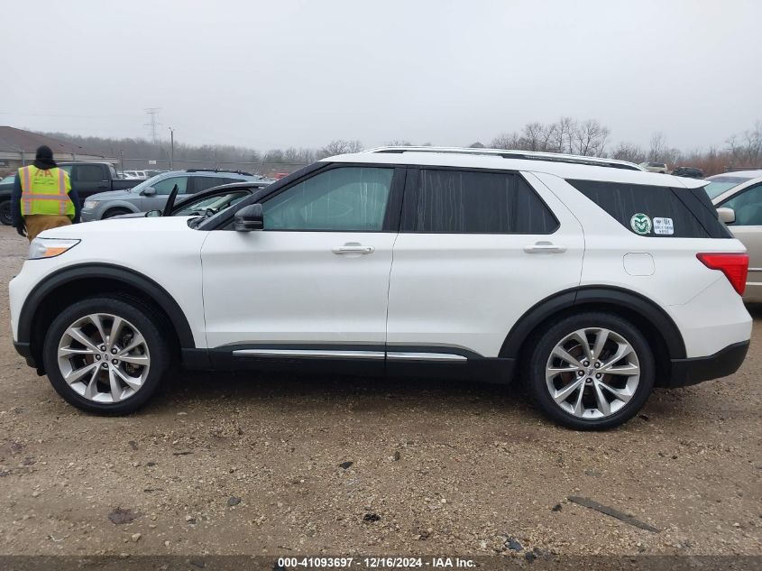 2021 Ford Explorer Platinum VIN: 1FM5K8HC9MGB16495 Lot: 41093697