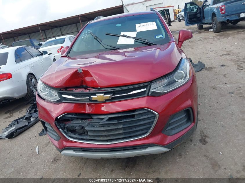 2019 Chevrolet Trax Lt VIN: 3GNCJLSB7KL405425 Lot: 41093778