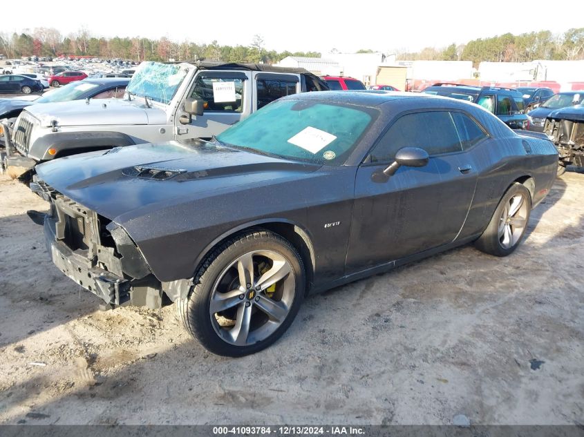 VIN 2C3CDZBT3JH300789 2018 DODGE CHALLENGER no.2