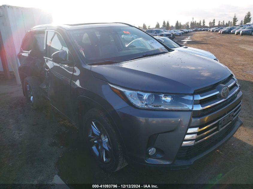 VIN 5TDDZRFH7JS490525 2018 Toyota Highlander, Limit... no.1