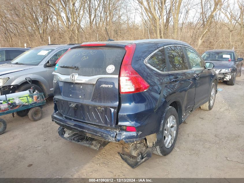 VIN 2HKRM4H73FH653230 2015 Honda CR-V, Ex-L no.4