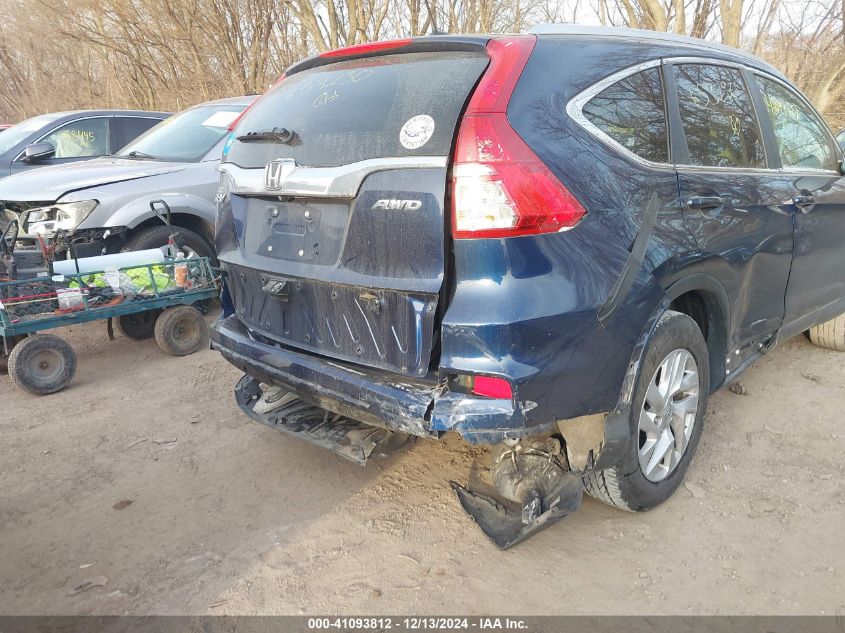 VIN 2HKRM4H73FH653230 2015 Honda CR-V, Ex-L no.6