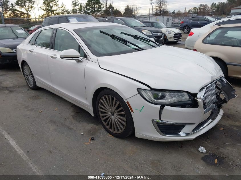 VIN 3LN6L5E93HR607894 2017 Lincoln MKZ, Reserve no.1