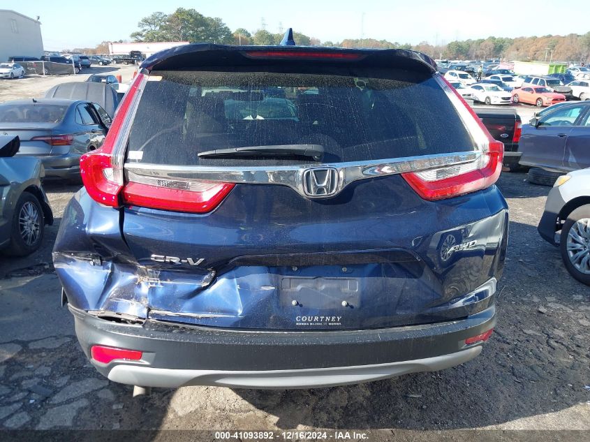 VIN 5J6RW2H82KA001010 2019 Honda CR-V, Ex-L no.16