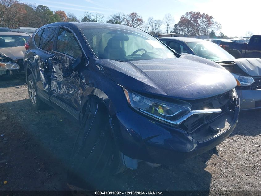 VIN 5J6RW2H82KA001010 2019 Honda CR-V, Ex-L no.1