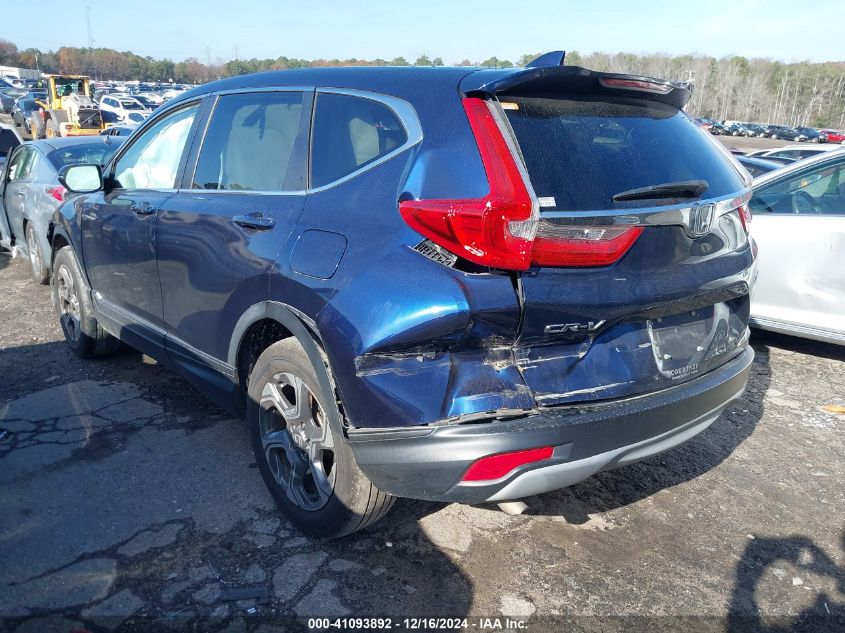 VIN 5J6RW2H82KA001010 2019 Honda CR-V, Ex-L no.3