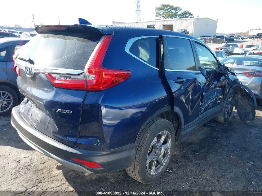 VIN 5J6RW2H82KA001010 2019 Honda CR-V, Ex-L no.4